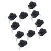 10 Pieces 1A 30V Latching On Off Push Button Switch for Mini Torch with Copper Parts for Home Appliances and Gadgets