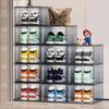 48 Maat Groot Opvouwbare Stapelbare Acryl Schoondoos met Magnetische Deur Transparante Stofdichte Sneakers Opberger voor AJ N ike