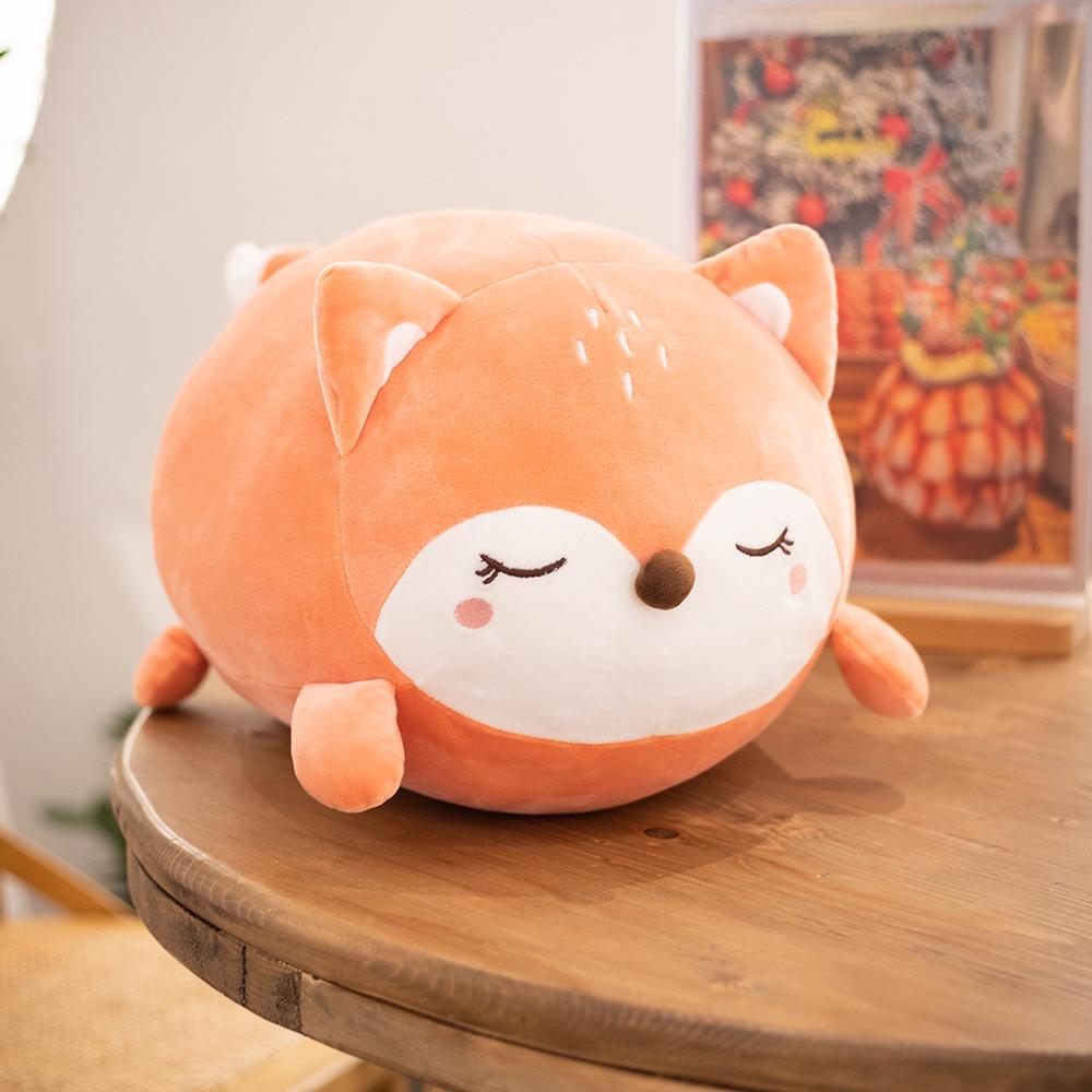 Cute Animal Plush Pillow for Home Decor & Car Support