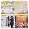 200x300cm 6.6x9.8ft Studio Photography Background Support System Heavy Duty Metal Wedding Backdrop Stand Adjustable