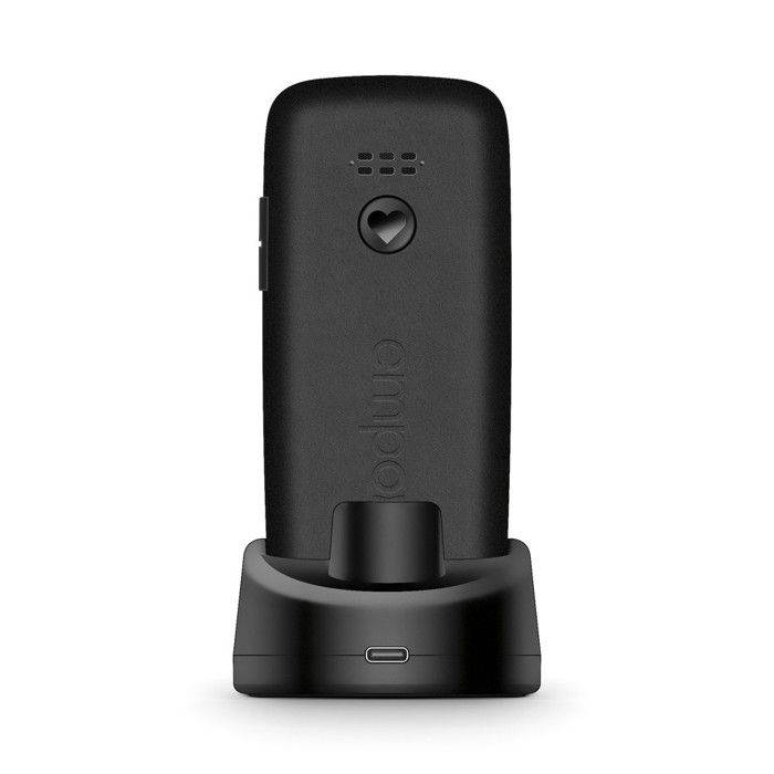 Telefon pro seniory - EMPORIA - Emporia Happy E30.V3.BK.01 - FM rádio - Bluetooth - Nouzové tlačítko