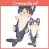 Catshark Grey Plush Doll With Different Eye Combination Super Soft And Cute