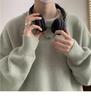 Men's Retro Knit Base Layer - Loose Fit for Autumn & Winter