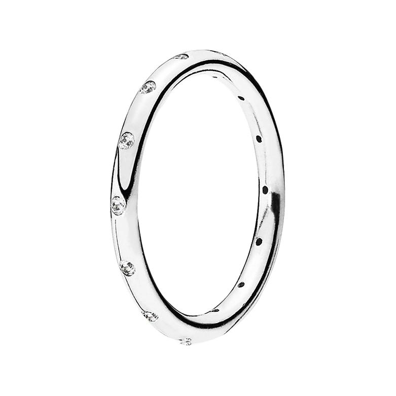 Pandora Logo 925 Silver Ring Women rings 190945CZ54 Box,50