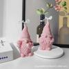 Hold Love Dwarf Candle Silicone Mold 3D Crafts Dwarf Statue Plaster Resin Mould DIY Soap Candle Making Tool Valentine's Day Gift