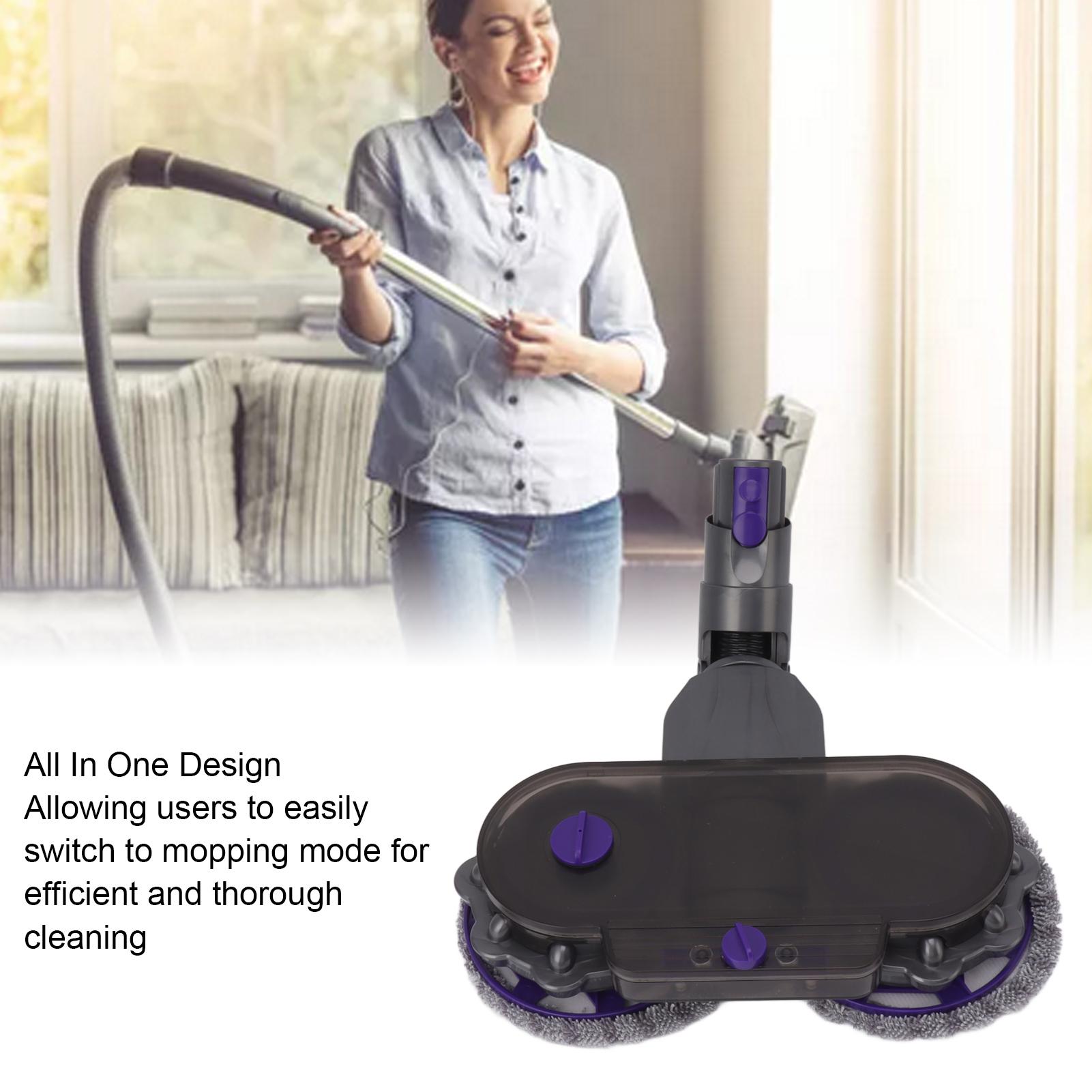 

Электрическая чистящая насадка для швабры для пылесосов V10slim, вращающаяся на 180 градусов насадка для электрической швабры