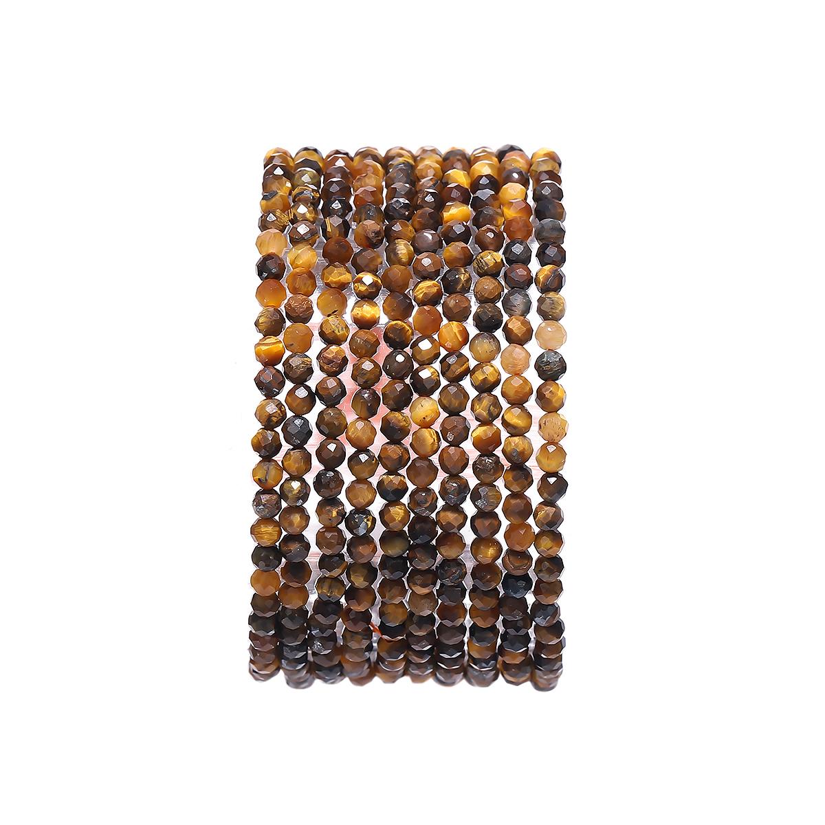

2-3,5 мм бусины из натурального камня тигровый глаз хрустальные бусины для изготовления ювелирных изделий из бисера DIY браслет ожерелье 18 3-3.5mm 110pcs