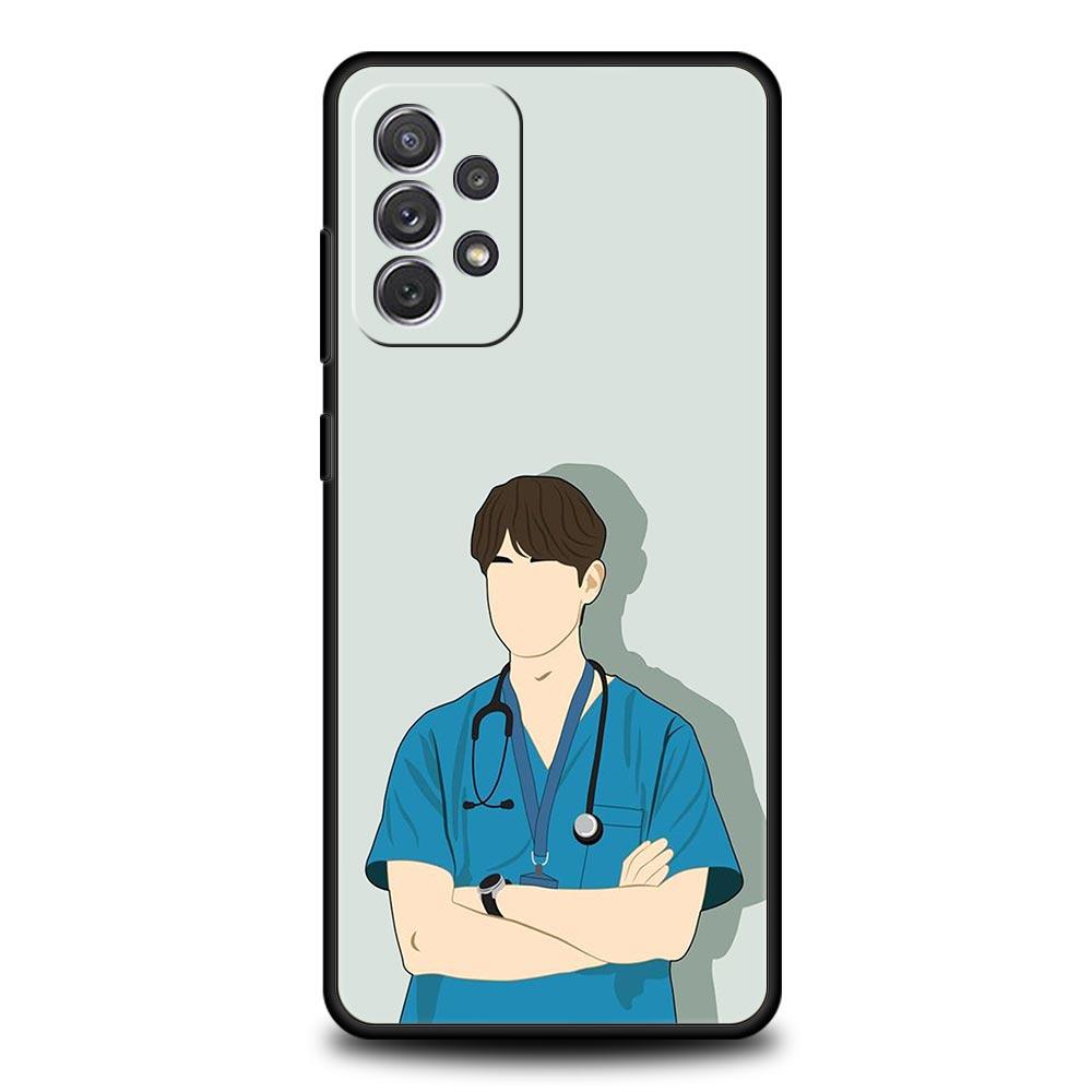 Phone Case For Samsung Galaxy A15 A13 A51 A71 A41 A31 A21S A03S A05 A35 A55 A23 A25 A33 A53 A73 5G Cover Doctor Nurse Medical