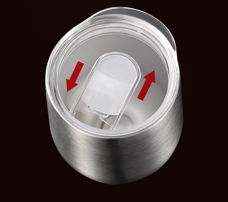 Yerba Mate Cup 304 Stainless Steel Double Wall Argentine Yerba Mate Gourd with Lid/Straw Portable Tea Mug Coffee Thermos 377ml
