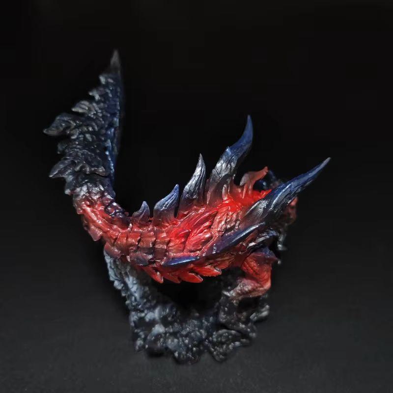 13cm Neues Monster Hunter Glavenus Statisches Modell Actionfiguren PVC Schreibtischornament Modellspielzeug Überraschungsstatue Geschenke Sammlerstück
