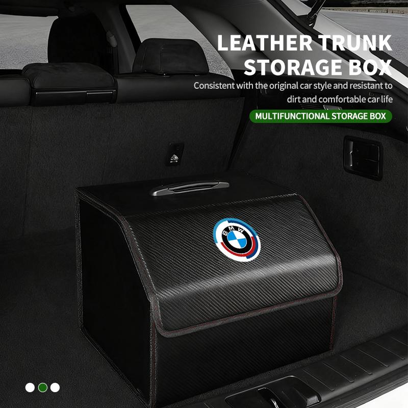 OOYR4 Car Trunk Storage Box Multiuse Portable Storage Organizer Tool For BMW E36 E39 E87 E60 E46 E53 E90 F10 F20 F25 F30 X3 X5