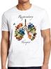 Butterfly Flower Respiratory Therapist T Shirt Fashion Design Cool Gift Tee 3225