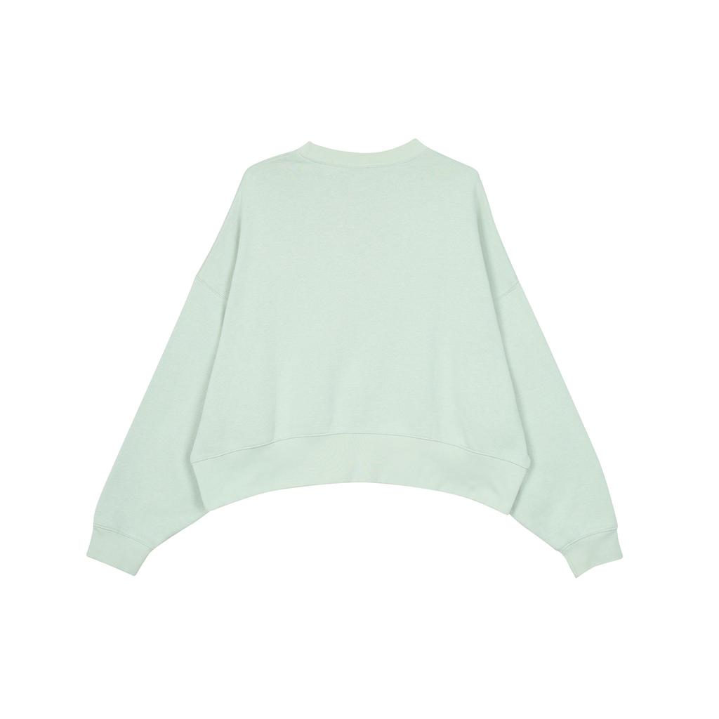 Nike Sportswear Collection Essentials Fleece-Lined Knit Pullover Sweater Women Tops Light-Green DJ7666-017