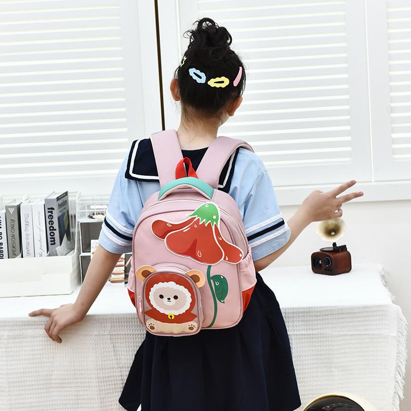 Capybara Preschool Backpack With Padded Shoulder Straps And Animal Print For Kindergarten Age