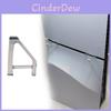 Soporte Triangular Premium para PS5 Delgado Soporte Horizontal Fabricado en Plástico Transparente Para Necesidades de Refrigeración de la Consola