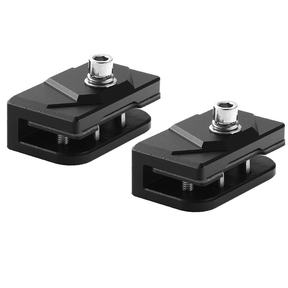 

Hood Light Mounting Bracket, 2PCS Ditch Light Brackets for Led Light Bar Work Light Pillar Pod,Hood Hinge Light Bracket for Car