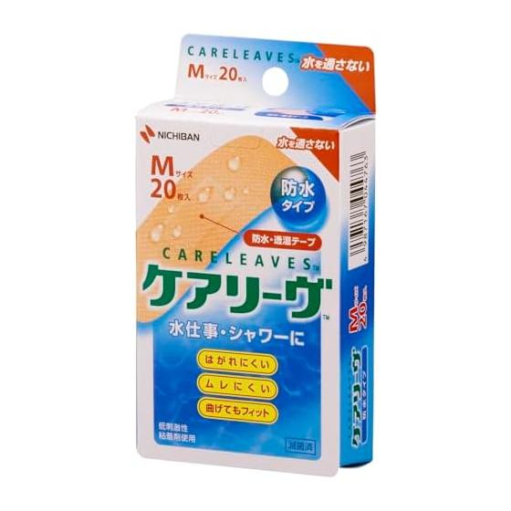 Nichiban Emergency Bandage Careleve Waterproof Type M Size 25mm x 70mm CLB20M