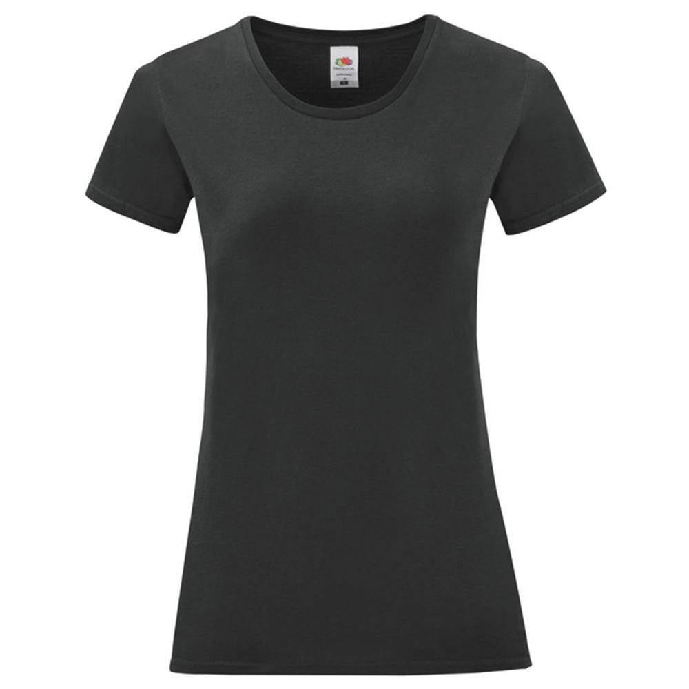 Fruit of the Loom Womens/Ladies Iconic Combed Cotton T-Shirt