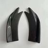 2ks Univerzální Vzhled Karbonových Vláken Auto Zadní Nárazník Spoiler Canards Ploutve Proti Nárazu Difuzor Lip Wrap Úhel Splitter Chránič Ochranné Sady