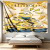 Minions Print Tapestry - Portable Wall Decor Cloth, for Home, Dorm, Travel, Bedroom, Living Room - Ideal Birthday Housewarming Gift