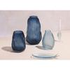Hestia Blue Textured Glass Vase