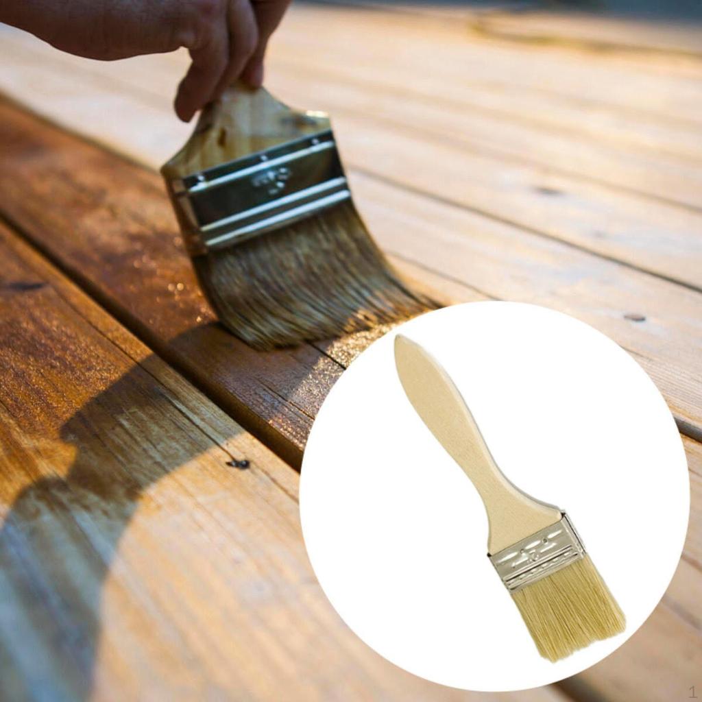 Haushaltspinsel Malpinsel DIY Zaunbeize Flach für Klebstoffe Öl