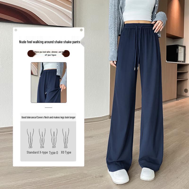 Women's High-Waisted Wide-Leg Casual Pants