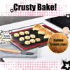 KitchenRaku Perforated Silicone Baking Mat, 15.7"x11.8" Reble Silicone Baking Sheets for Oven, Nonstick Bread Mat for Cookies, Macarons, Bread and
