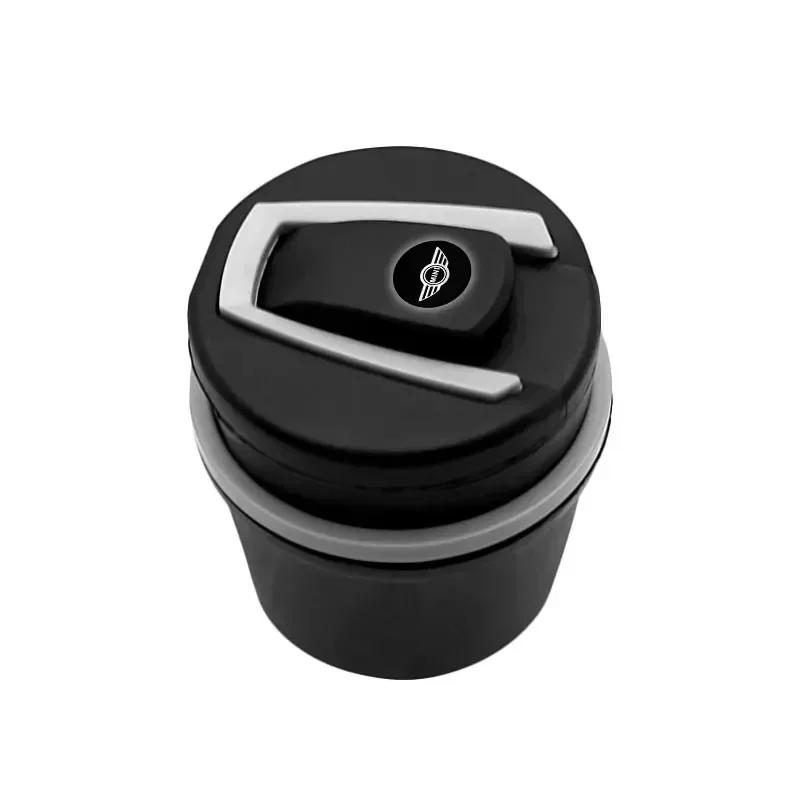 

X5 B4 For Bmw Mini Car Ashtrays Portable Car Auto LED Light Cigarette Cigar Ash Cylinder For MINI F54 F55 F56 R56 R60 SONE Roads