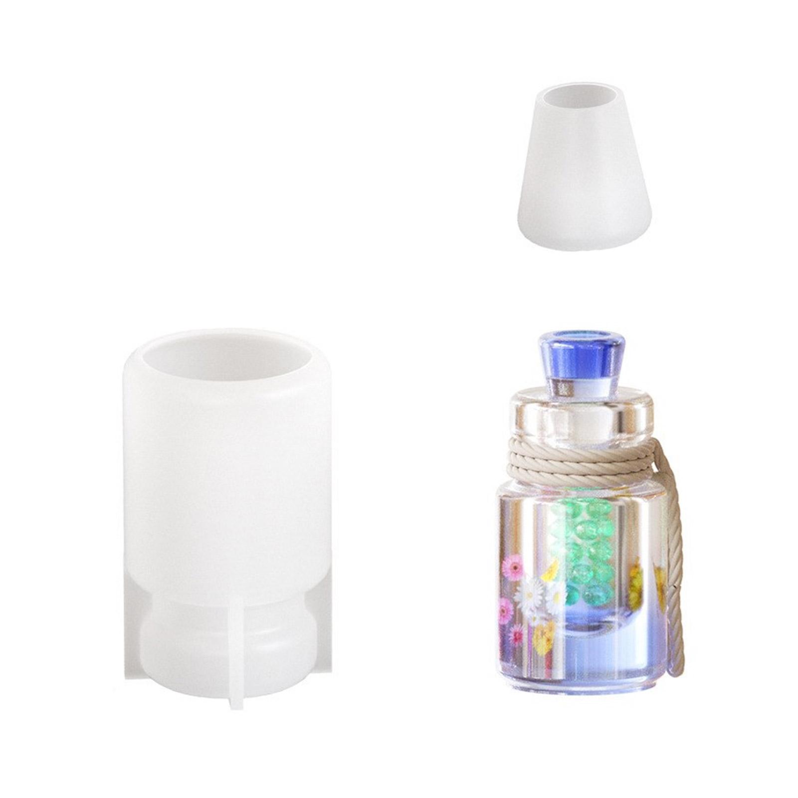 

Силиконовая форма для бутылки для дрейфа, сделай сам, кристаллы, эпоксидная смола, звезды, формы для бутылок с сердечками, ночная декоративная штукатурка, бетон 7