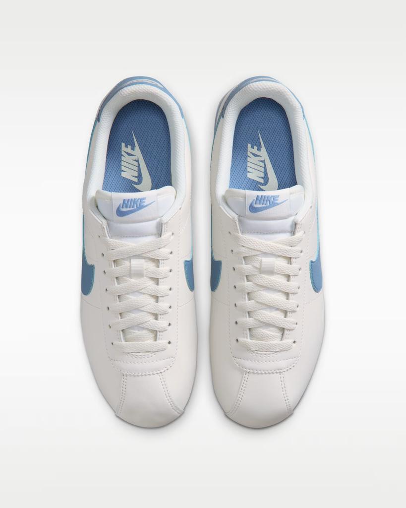 DN1791-119 Nike Cortez in Pelle "Sail/Work Blue" (Da donna)