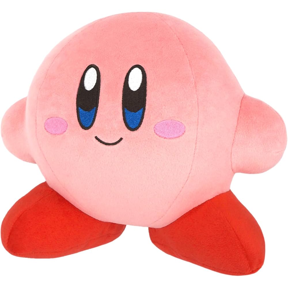Sanei Boeki Kirby All Star Collection Plush Toy Medium 26x15x23cm