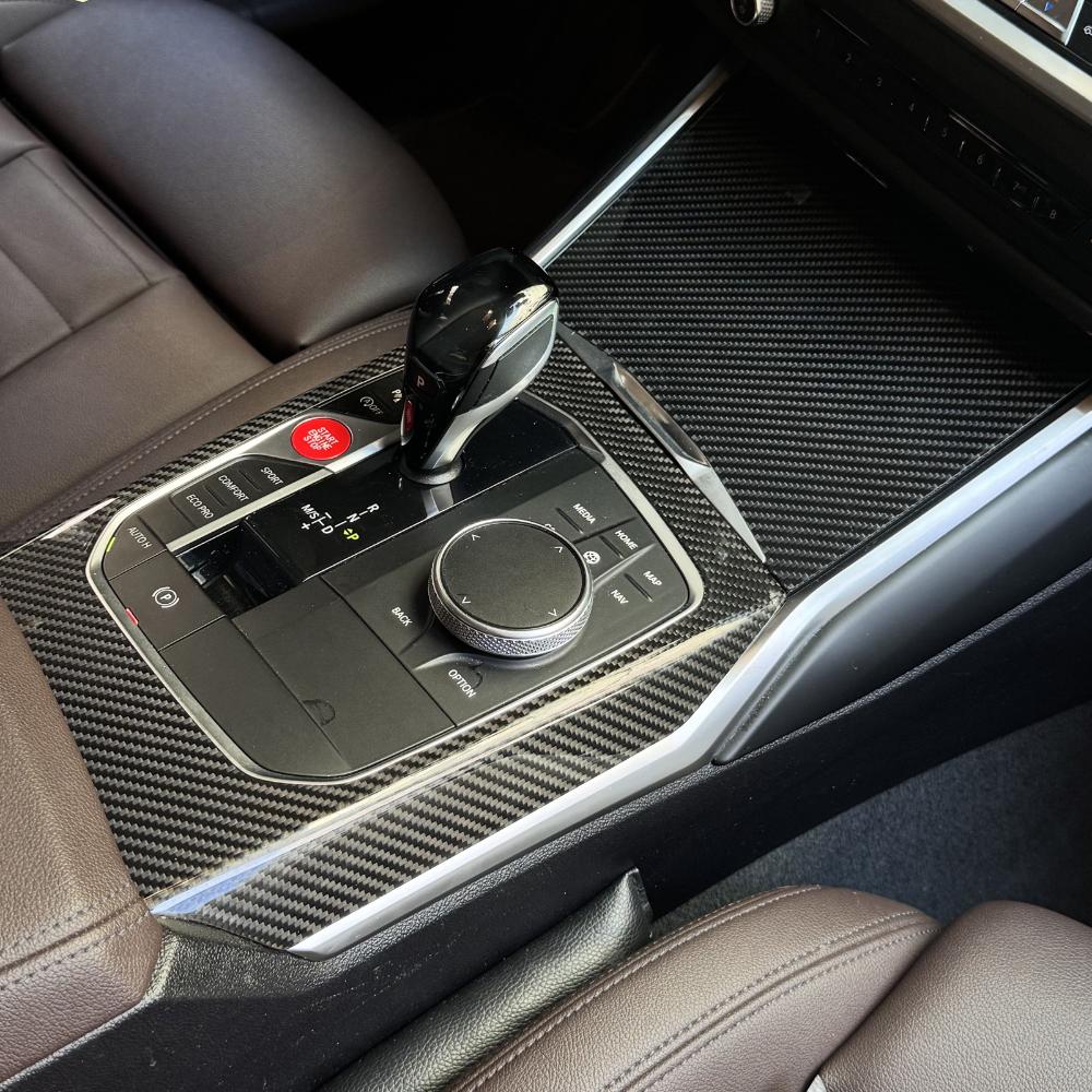 Carbon Fiber Car Dashboard Trim Inner Central Control Panel Trim For BMW G42 G20 G21 G28 G22 G23 G26 M2 G87 M3 G80 M4 G82 G83