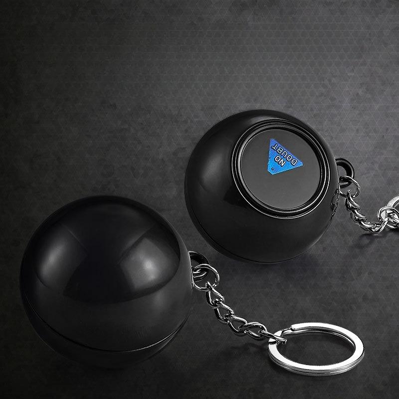 Magic 8 Ball Portable Fortune Teller with 20 Answers Mystic Black 8 Ball Novelty Party Game Prop for Teen Adults Divination Gift