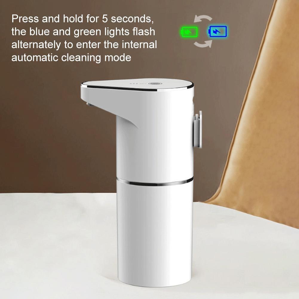 Berührungsloser Schaumseifenspender mit einstellbaren Stufen für personalisierte Nutzung