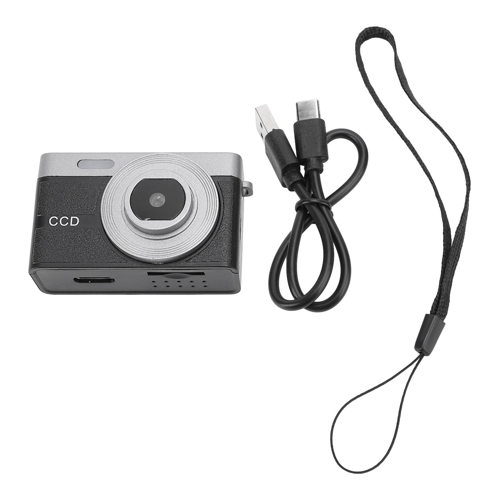 

Small Compact Digital Camera Portable 0.96in Color Display 1080P Rechargeable Portable Video