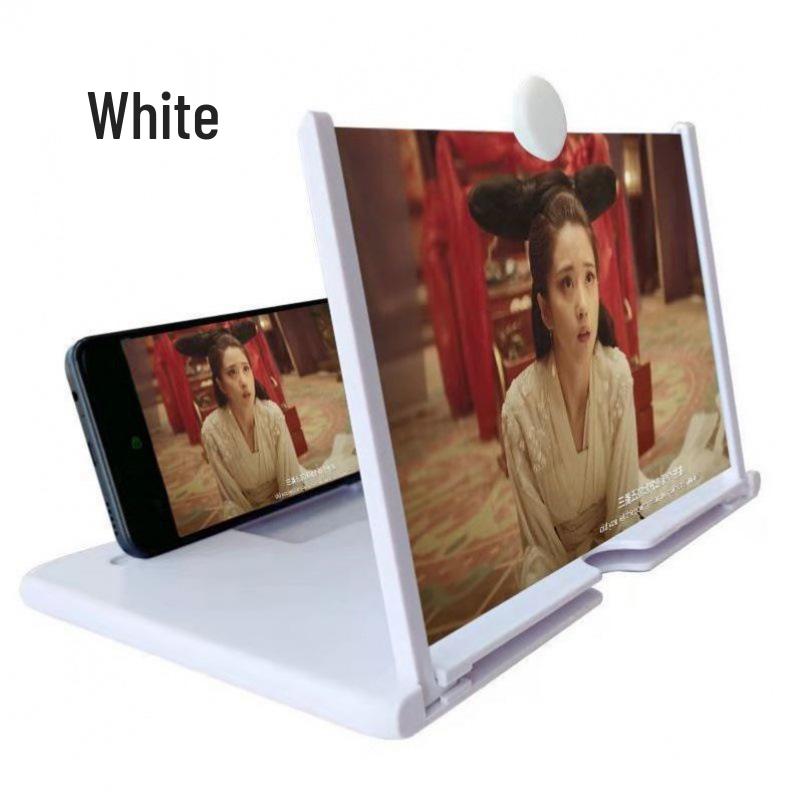 Ultra Clear Mobile Phone Screen Magnifier: 4 Blue Light HD with Eye Protection, Vertical/Horizontal Projection, 6x Display Enhancement