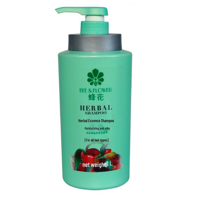Bee & Flower Herbal Moisturizing Shampoo with Goji & Fo-ti Essence 1L