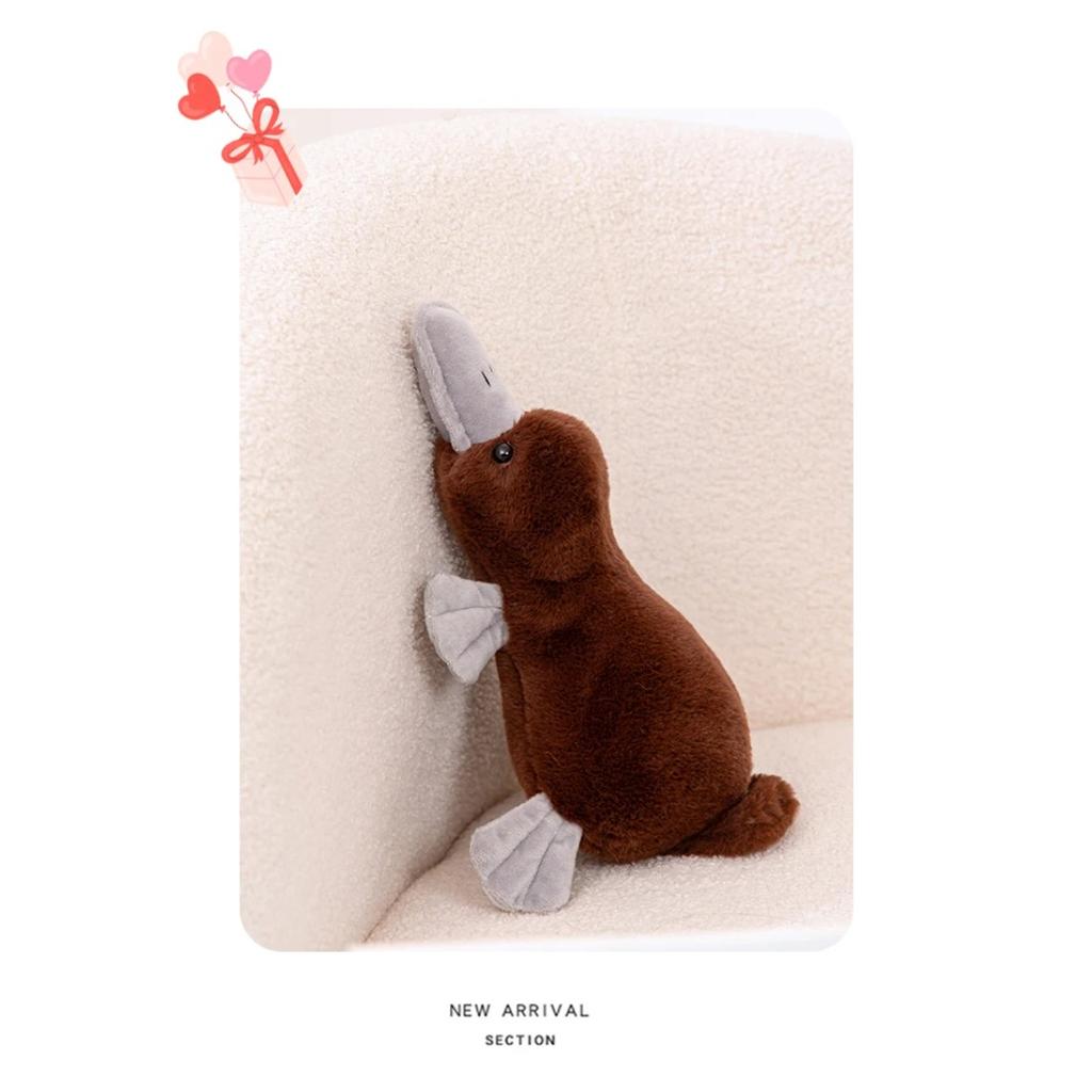 Peluche Ornitologo Giocattoli di Peluche Animali Ripieni di Simulazione Bambole in Posizione Sdraiata Cuscino Morbido Giocattolo Cartone Animato Kawaii Decorazioni per la Casa Regali di Compleanno per Bambini