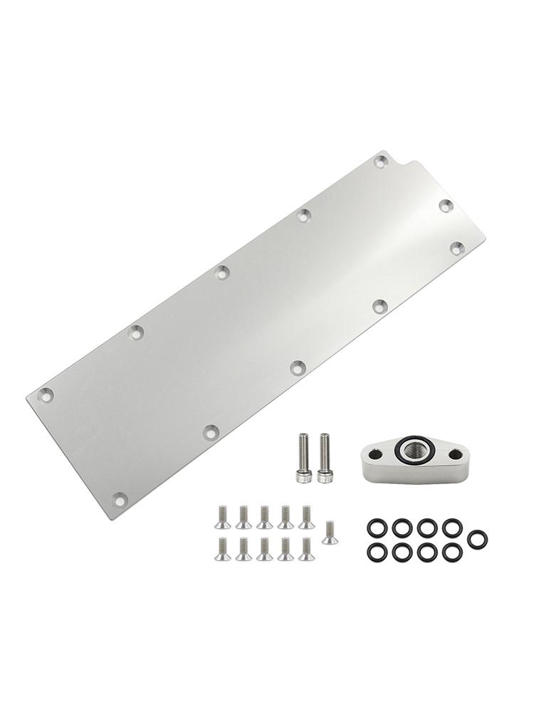 Billet Aluminum Engine Lifter Area Oil Cover 551605 For Chevy Gen IV