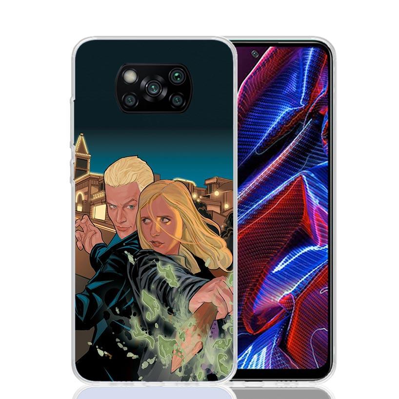 The Vampire Slayer Buffy Phone Case For Xiaomi Poco X7 X6 X5 Pro F7 Ultra Redmi 15C 15 13 13C 12 12C 10 10A 10C 9 9A 9C 9T Cover