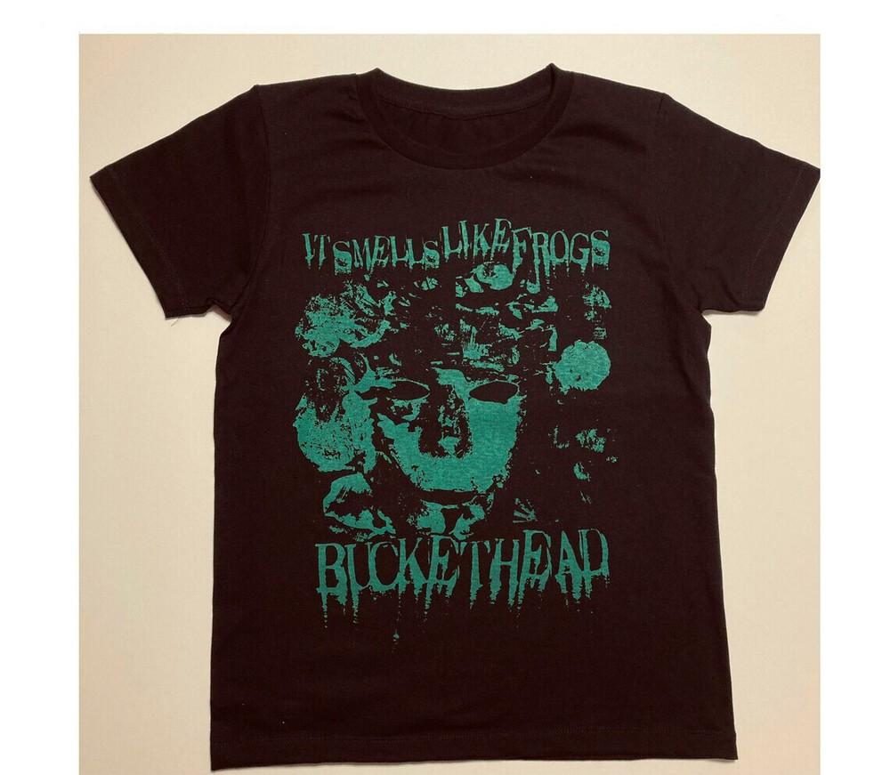 Vtg Buckethead It Smells Like Frogs Cotton Black S-5XL Unisex Shirt J357 Unisex T-Shirt M