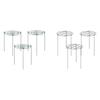 3Pcs Peony Cages and Supports Climbing Trellis Metal Plant Support Rings for