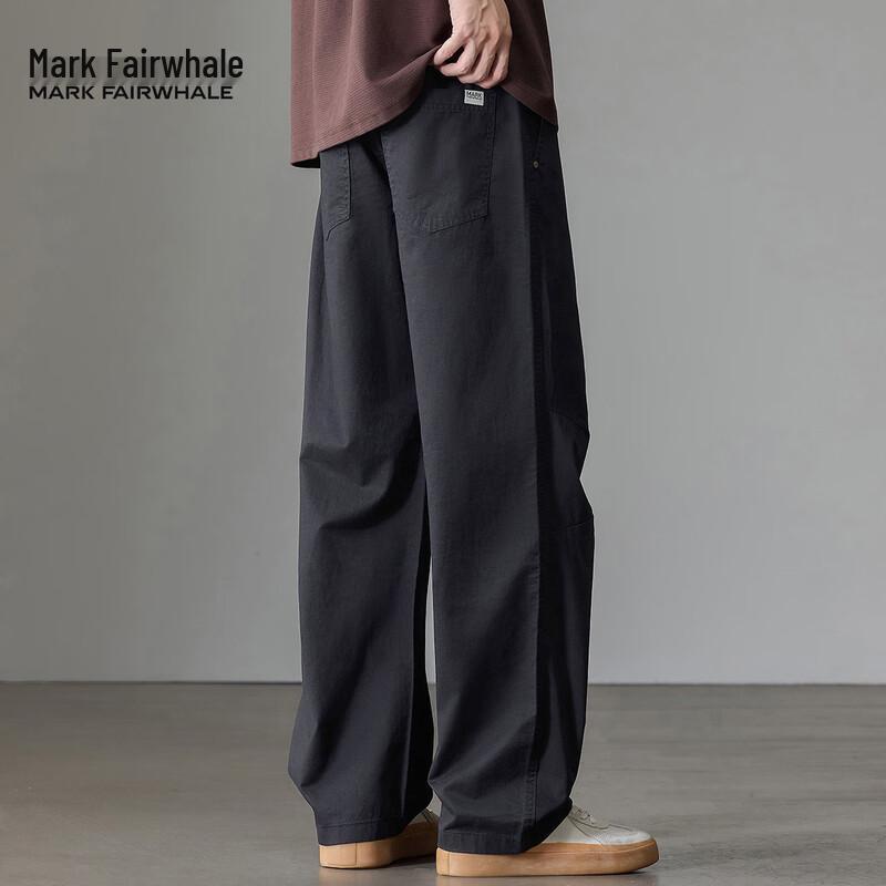 

Mark Fairwhale Men s Cotton Straight-Leg Casual Pants 36