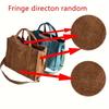 Leisure Large Capacity Shopping Bags Fashion Corduroy Canvas Tote Simple Tote Commuter Shoulder Bag for Women