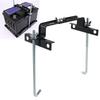 Adjustable Steel Battery Tie Down Bracket 9 1inch for Enhanced Stability