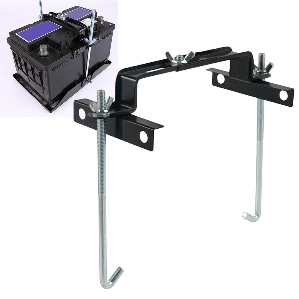 Adjustable Steel Battery Tie Down Bracket 9 1inch for Enhanced Stability