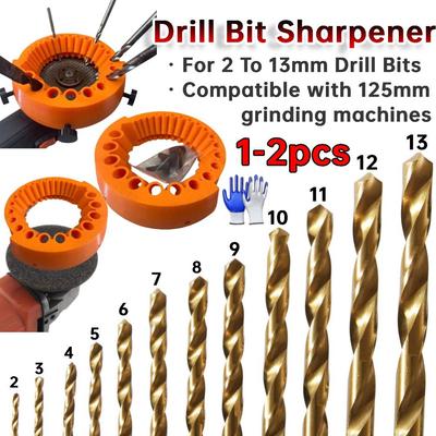 2-13mm Drill Grinder Power Drill Bit Sharpener Power Multi-Specification Drill Bit Power Abrasive Tools for Grinding 125mm Grind