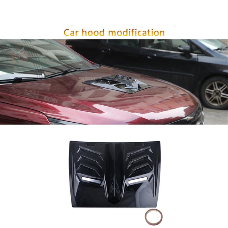 Universal Neue Auto Außen Motorhaube Entlüftung Lufteinlass Gitter Einlass Zierleiste