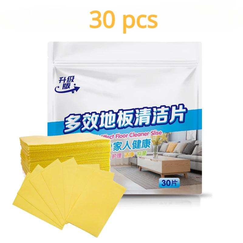 Detergent Cleaning Bathroom For Kitchen Dish Cloth Goods Yellow Dirt 30 Pieces/set Toilet Cleaning Cloths Wall Cleaner Dishcloth